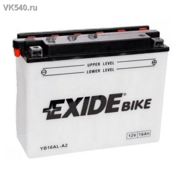 Аккумулятор Yamaha Viking 540 Exide EB16AL-A2/ YB16AL-A2/ 5E3-82110-81-00/ YB1-6ALA2-00-00
