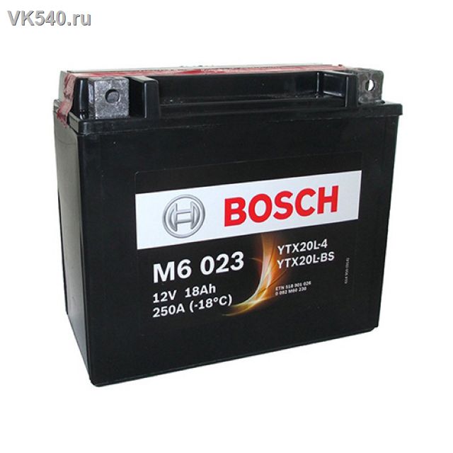 Аккумулятор Yamaha Viking Professional Bosch YTX20L-BS/ 0092M60230/ 518901026/ 4SH-82100-22-00 